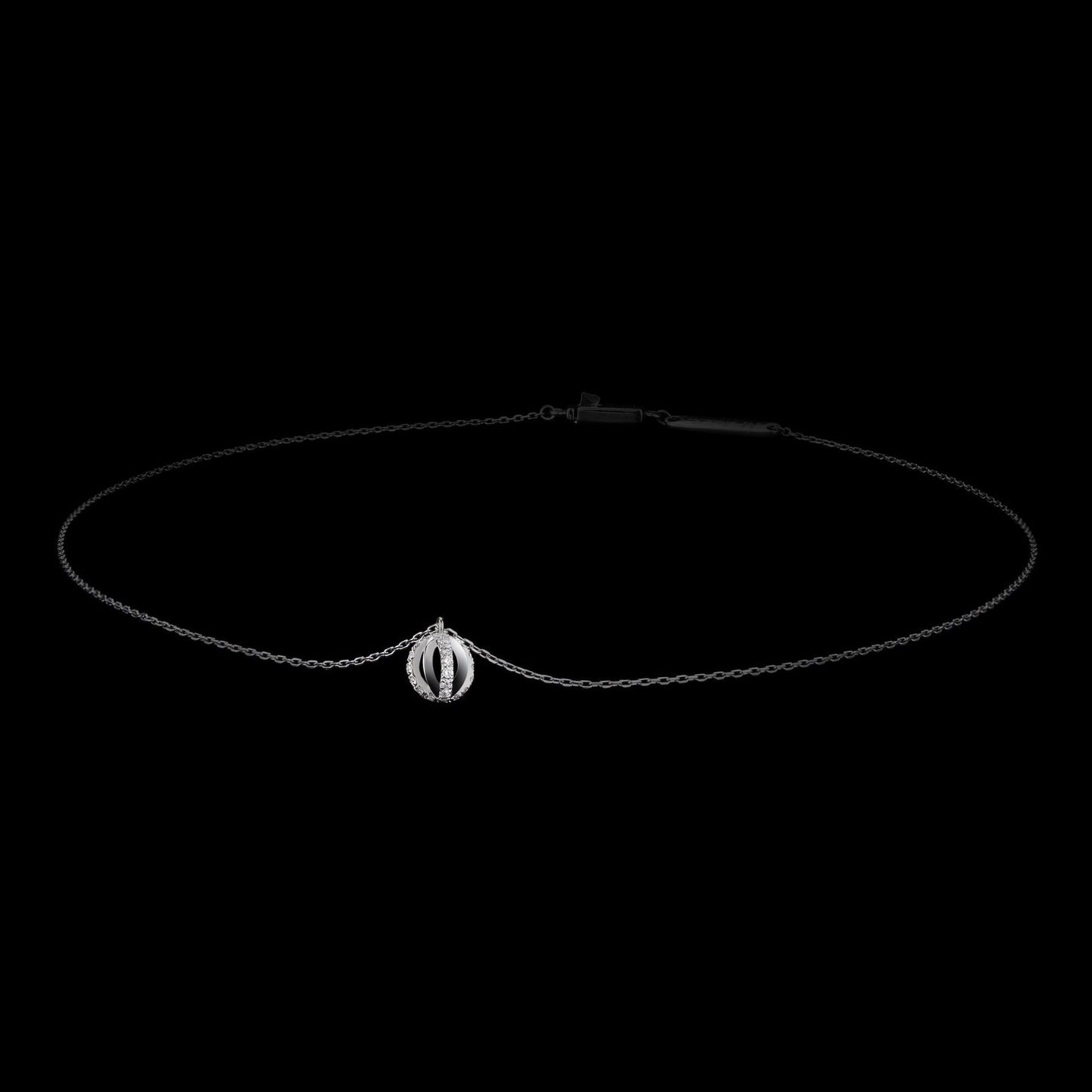 An Alexandra Mor 16" Petite Signature Platinum Diamond Snowflake Pendant - Alexandra Mor online