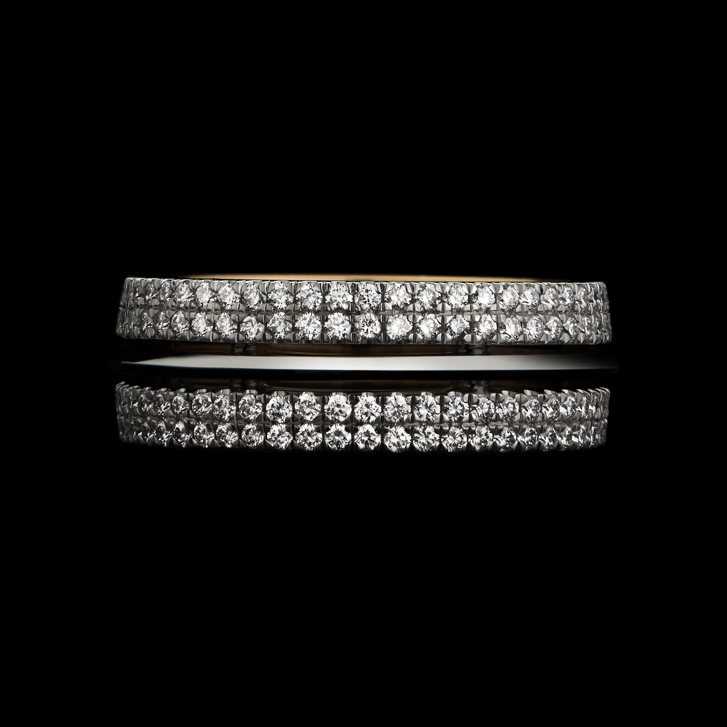 
                  
                    Knife-Edged Diamond Eternity Band - Alexandra Mor online
                  
                