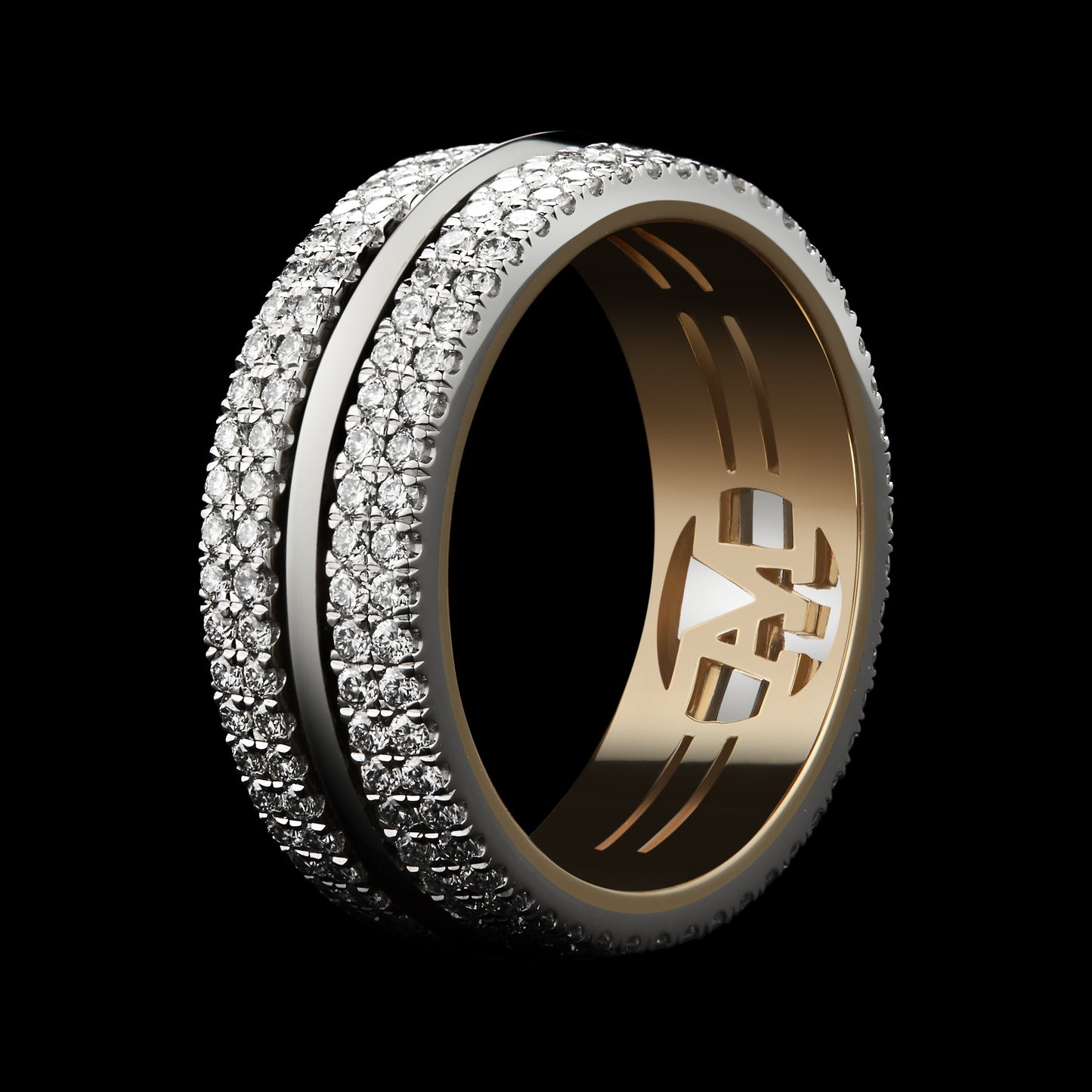 
                  
                    Knife-Edged Diamond Eternity Band - Alexandra Mor online
                  
                