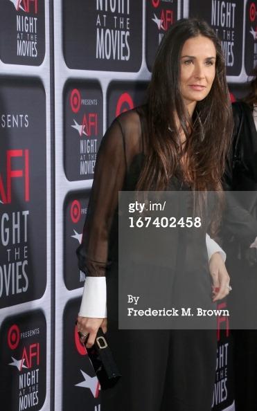 Demi Moore As Seen Wearing Emerald-Cut Green Tourmaline & Diamond Ring - Alexandra Mor online
