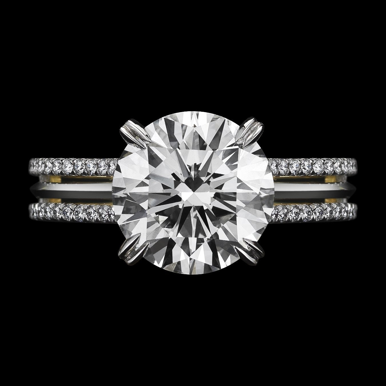 Diamond Ring Round Brilliant-Cut - Alexandra Mor online