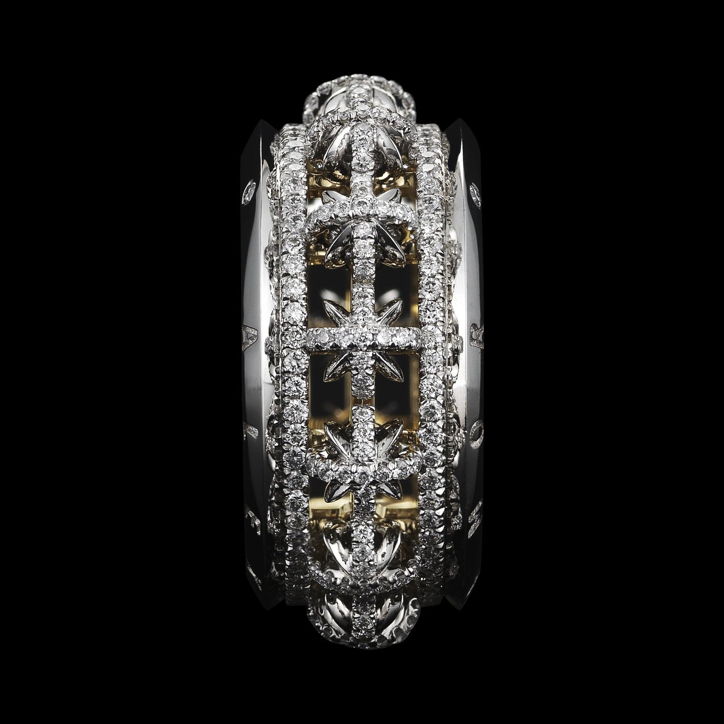 
                  
                    Signature Diamond Snowflake Narrow Eternity Band - Alexandra Mor online
                  
                
