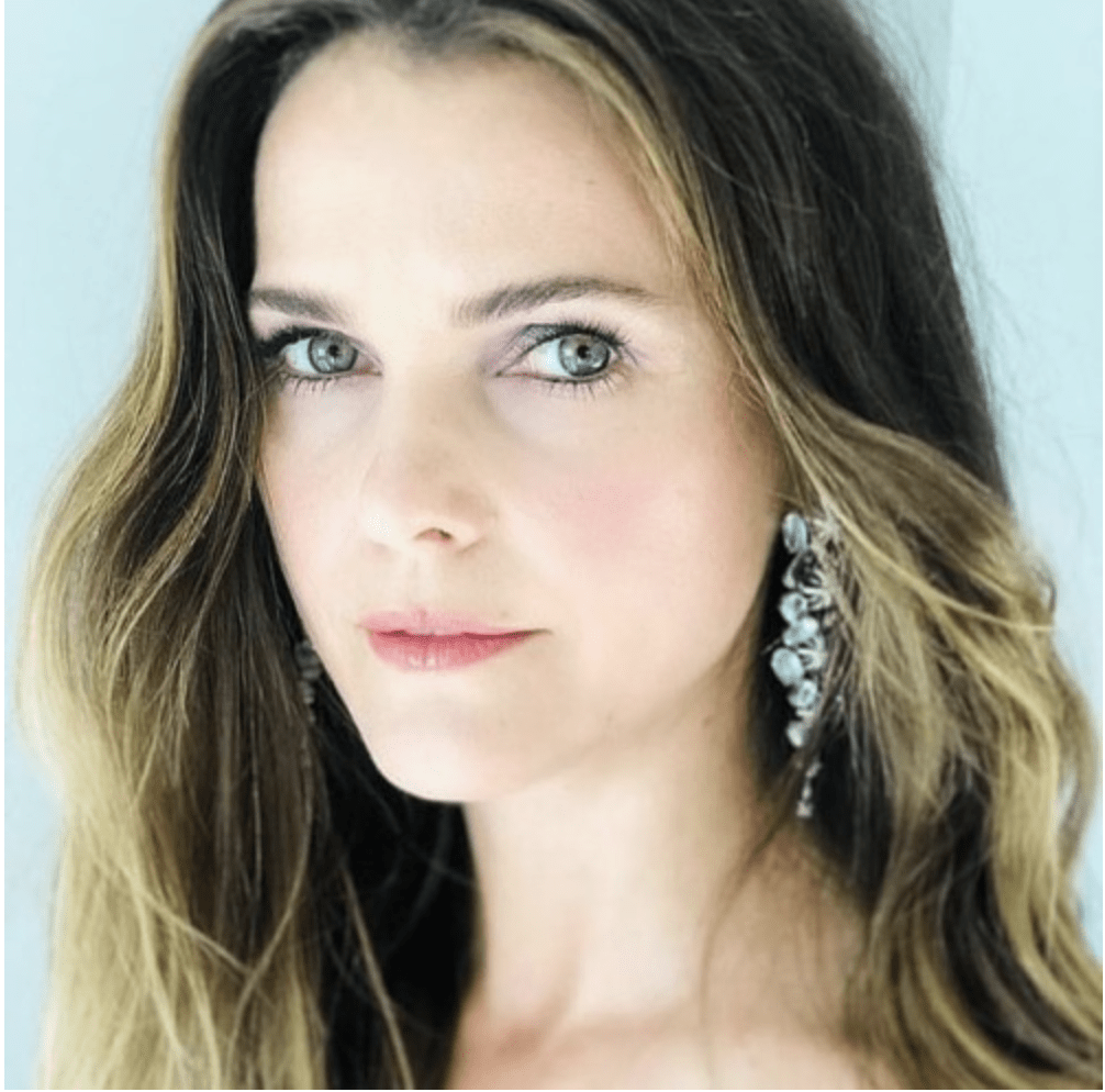 Diamond & Moonstone Long Snowflake Earrings - Alexandra Mor online